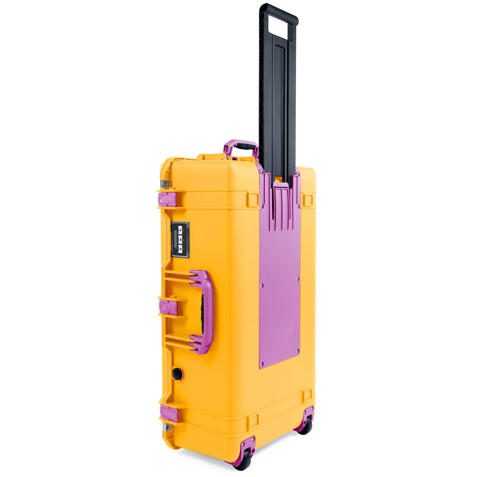 Pelican 1615 Air Case - Yellow & Magenta Trolley