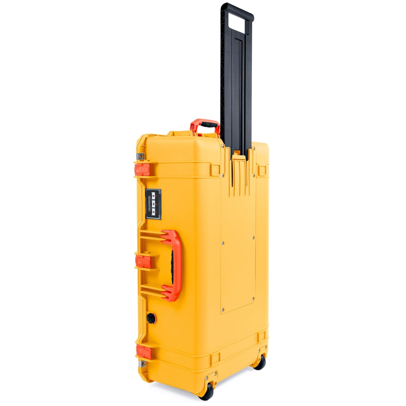 Pelican 1615 Air Case - Yellow & Orange - Pick & Pluck Foam / Convoluted Lid Foam