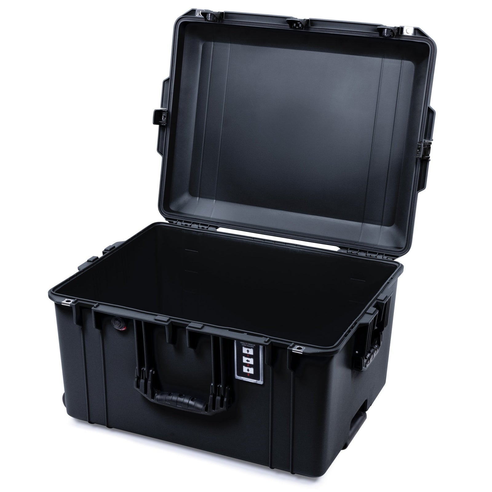 Pelican 1637 Air Case - Black & Black TSA Latches - Empty (Case Only)