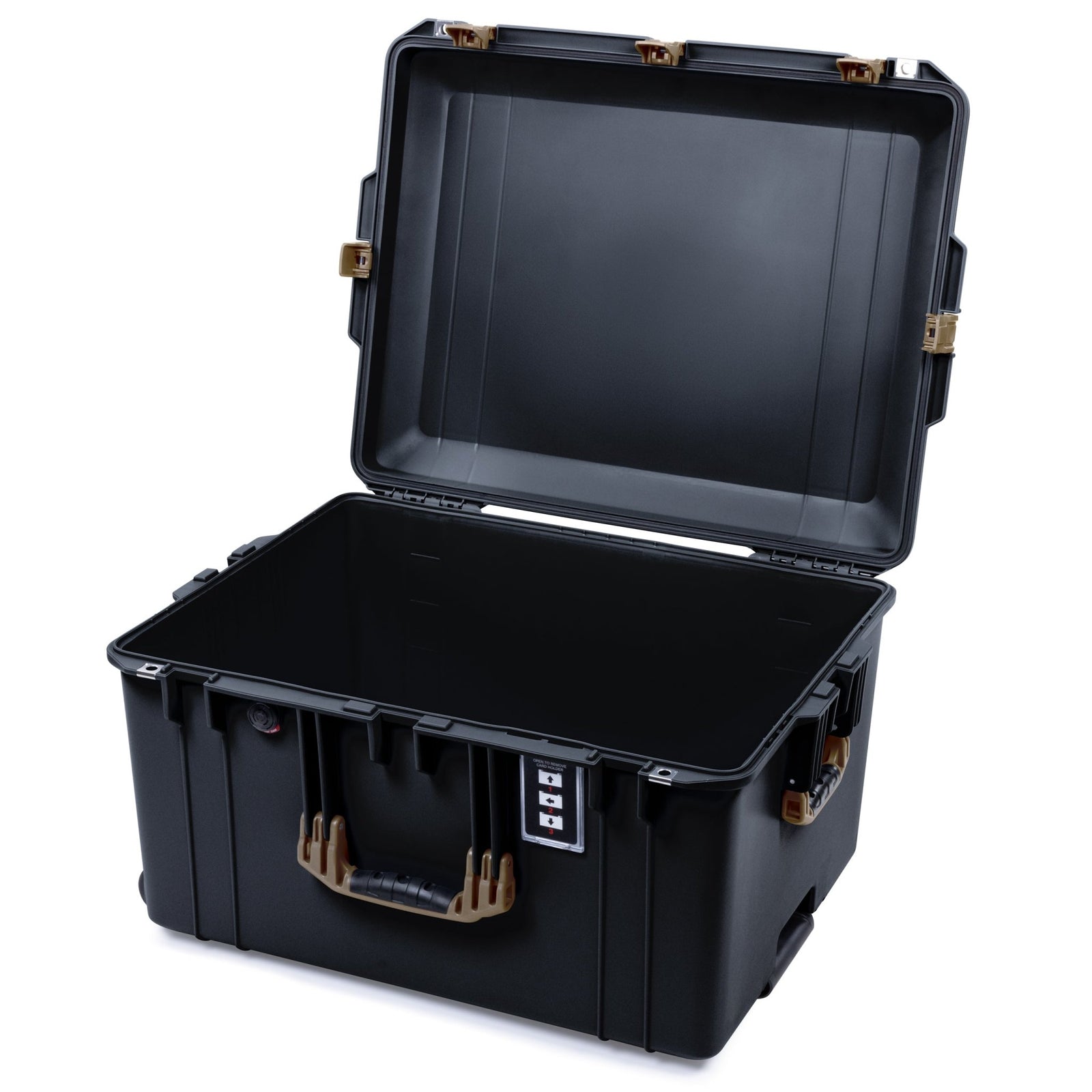 Pelican 1637 Air Case - Black & Dark Desert Dirt - Empty (Case Only)