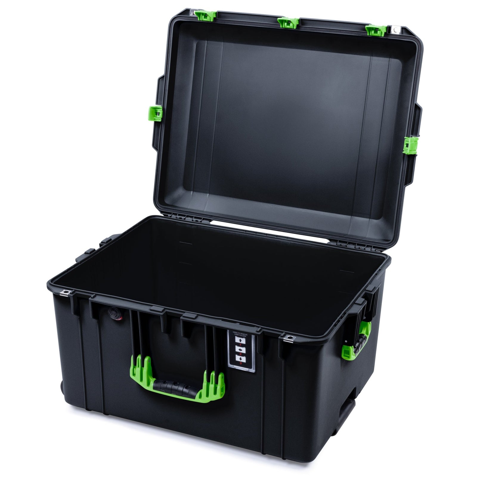 Pelican 1637 Air Case - Black & Lime Green - Empty (Case Only)
