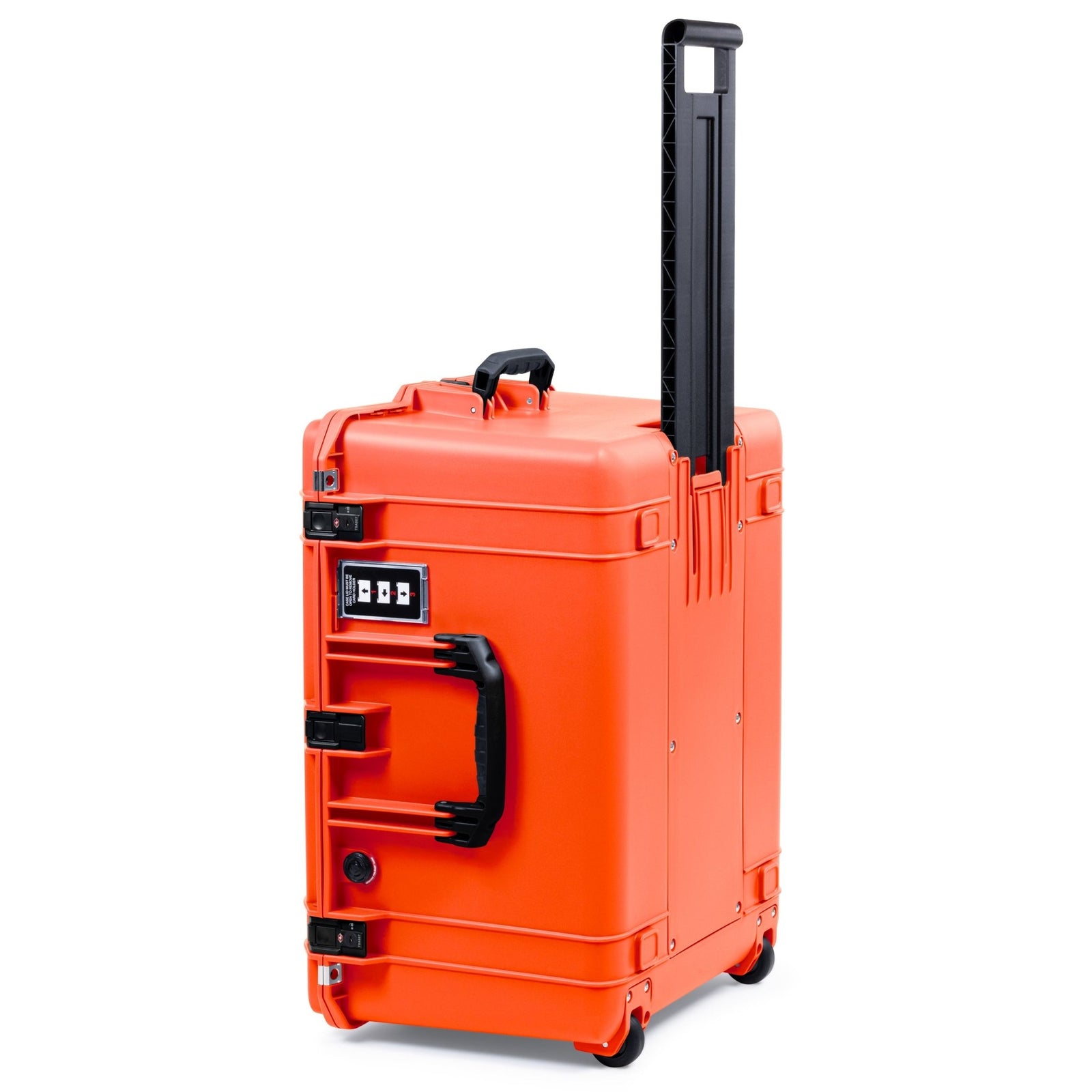 Pelican 1637 Air Case - Orange & Black TSA Latches - Empty (Case Only)