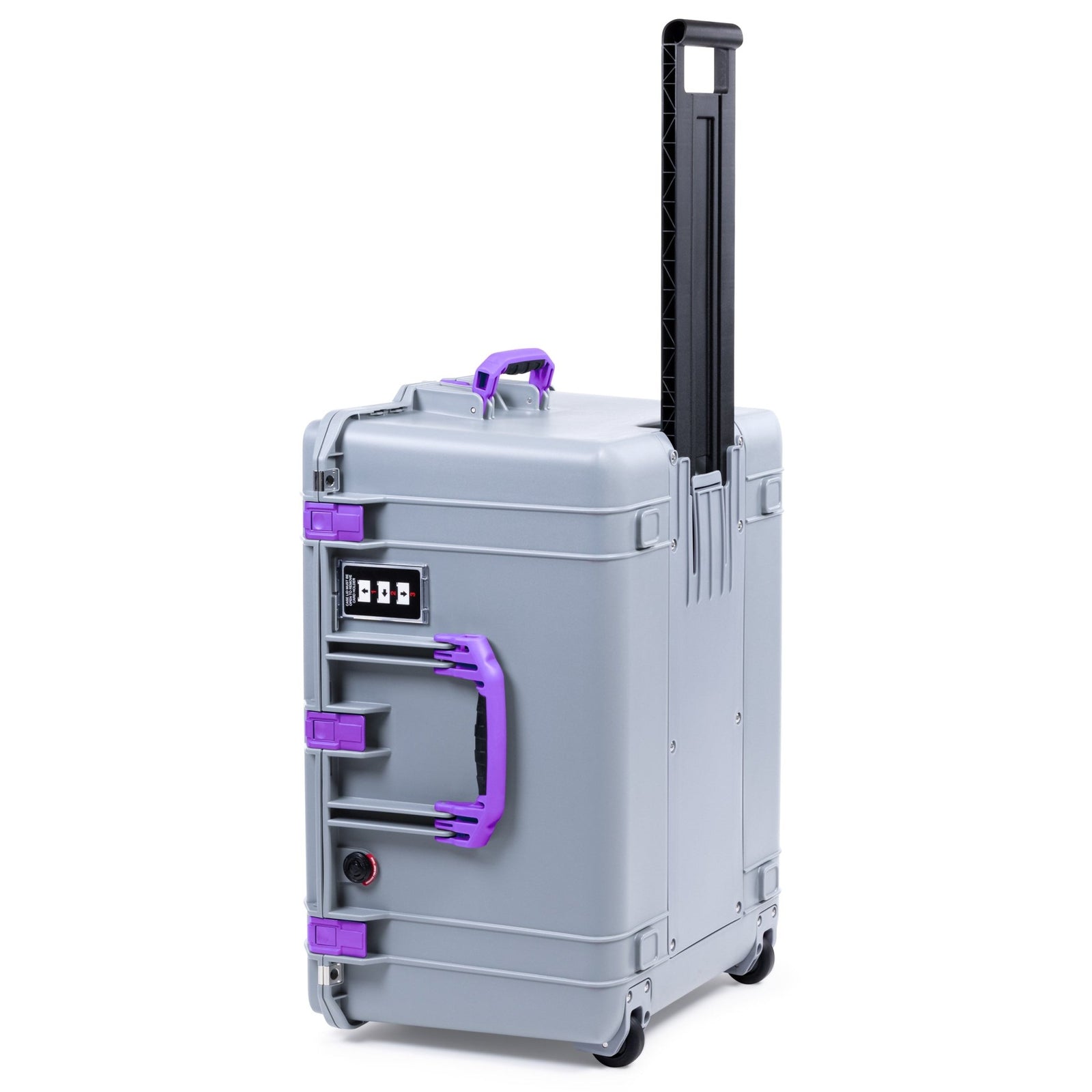 Pelican 1637 Air Case - Silver & Purple - Empty (Case Only)