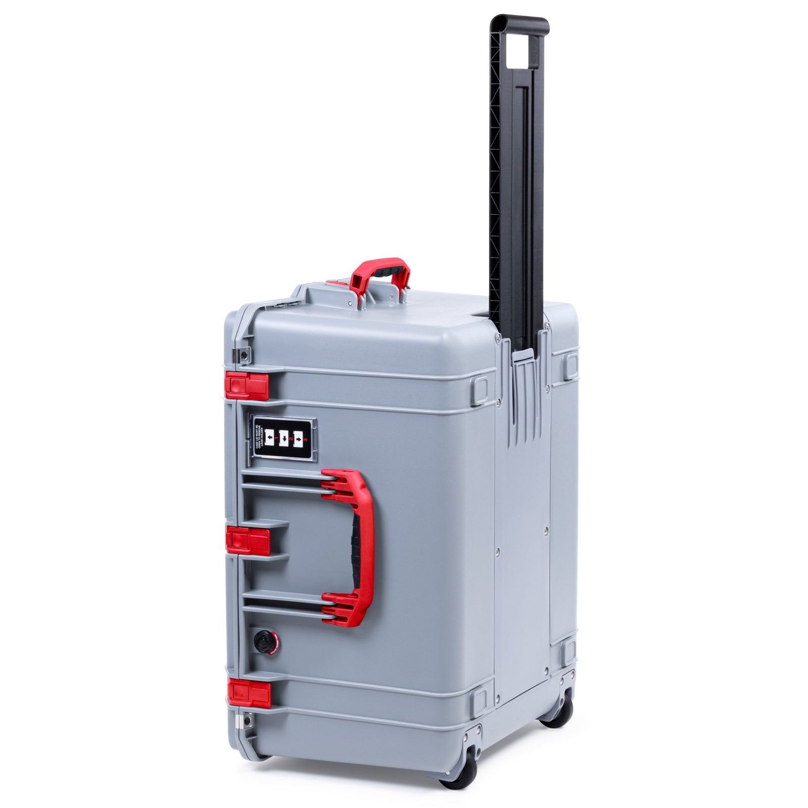 Pelican 1637 Air Case - Silver & Red - Empty (Case Only)