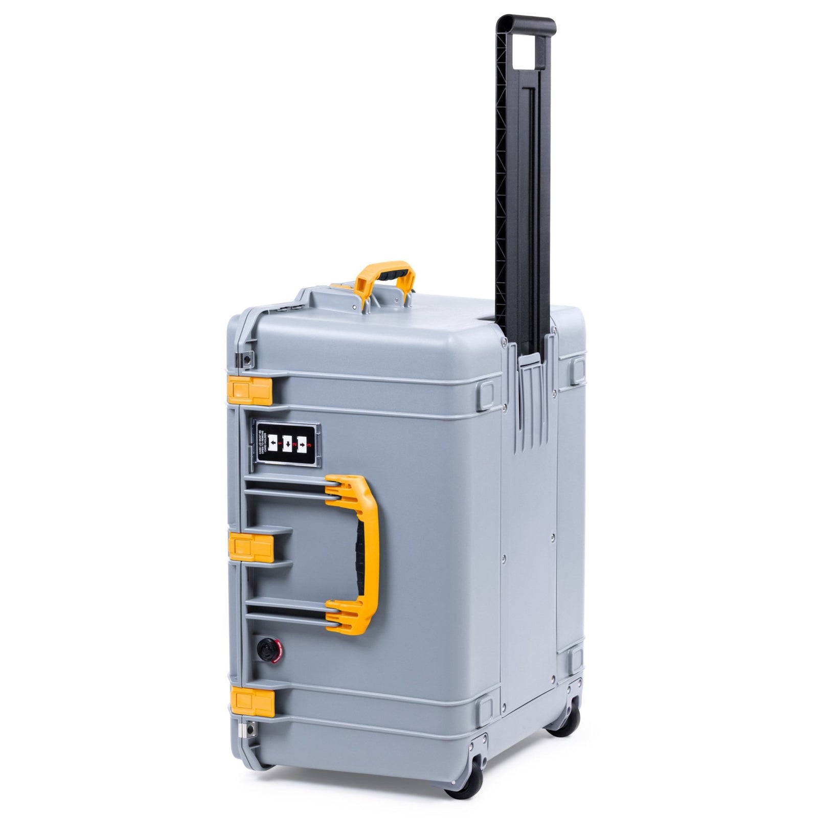 Pelican 1637 Air Case - Silver & Yellow - Empty (Case Only)