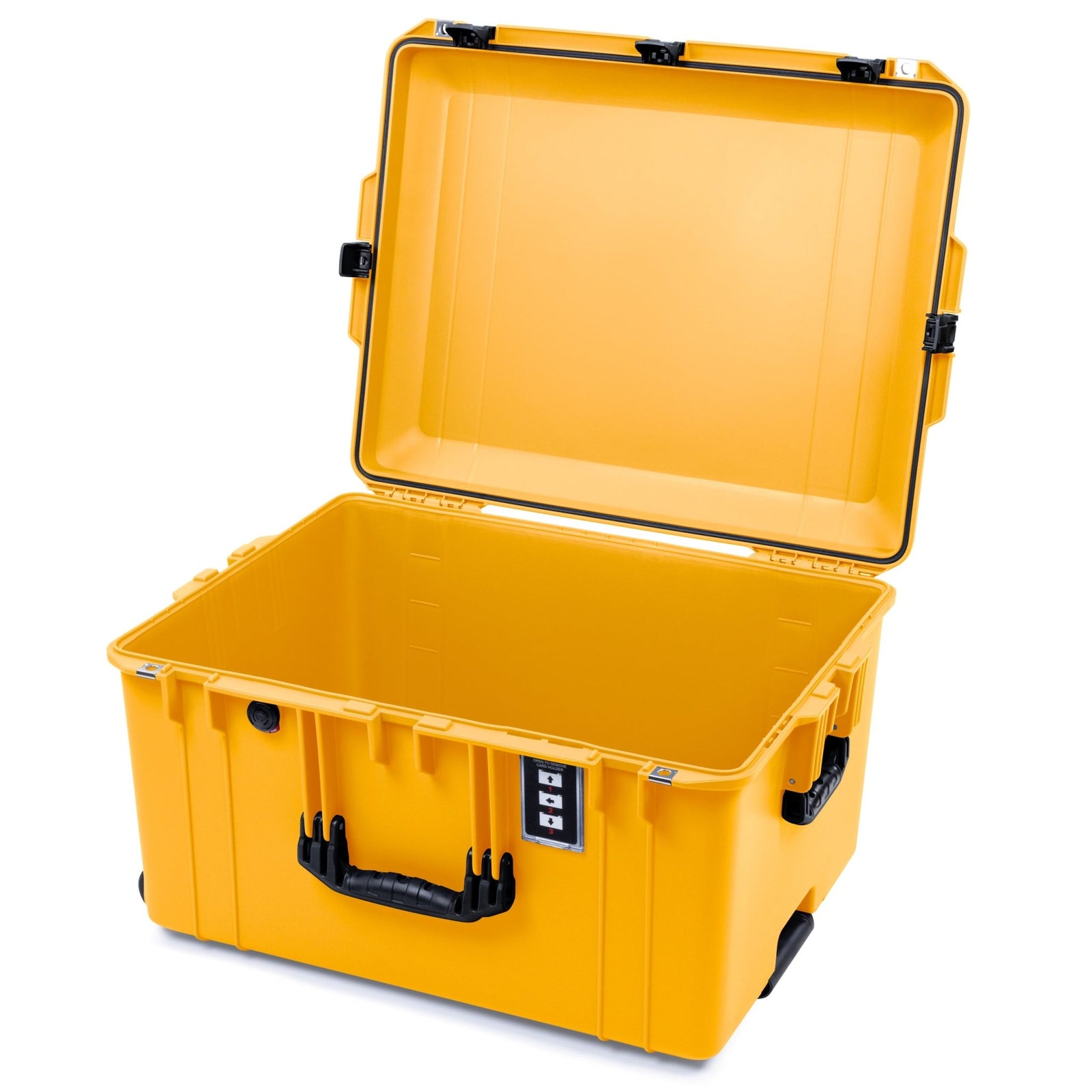 Pelican 1637 Air Case - Yellow & Black Trolley - Empty (Case Only)