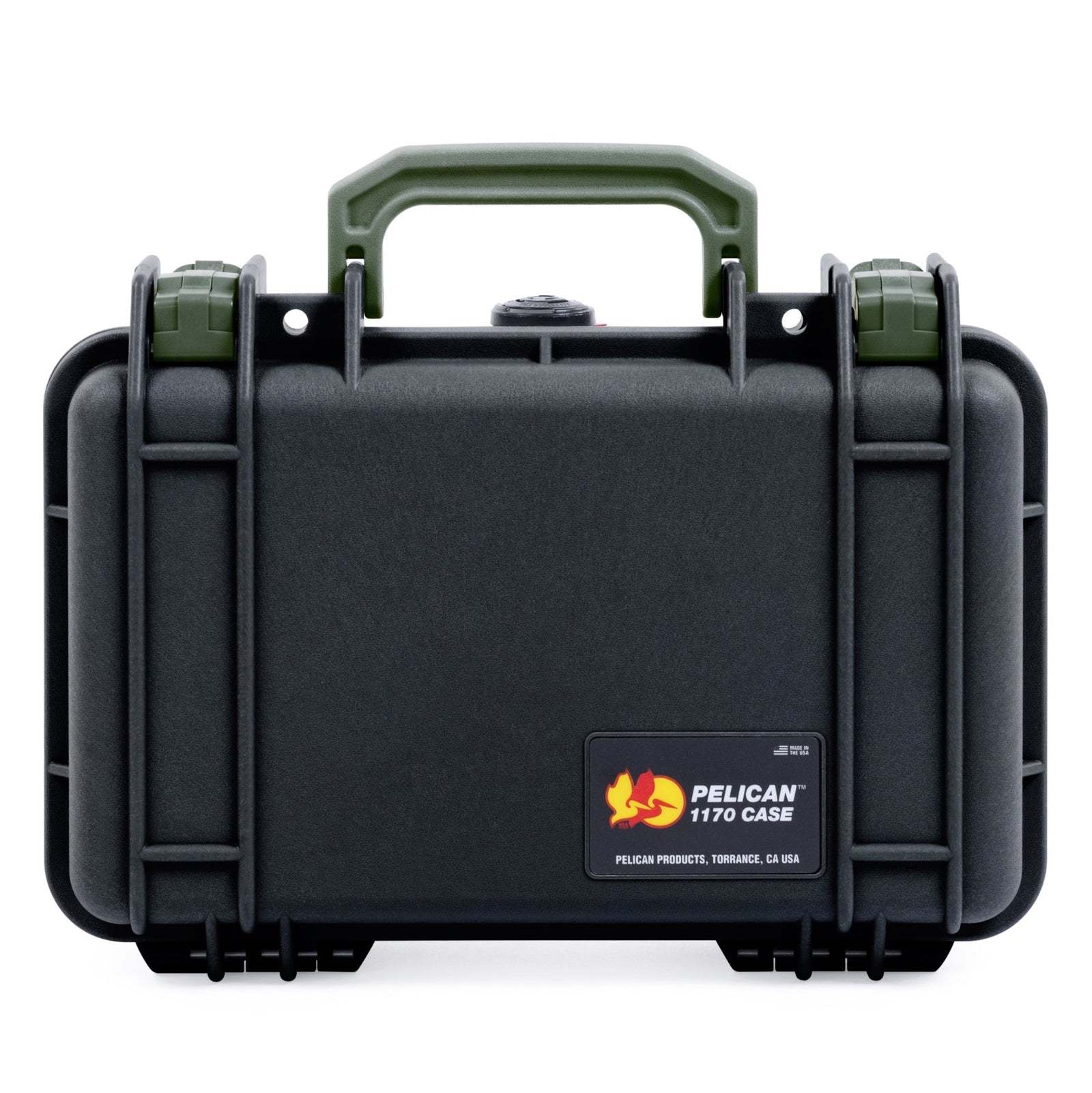 Pelican 1170 Case - Black & OD Green - None (Case Only)