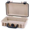 Pelican 1170 Case, Desert Tan with Black Handle & Latches None (Case Only) ColorCase 011700-0000-310-110