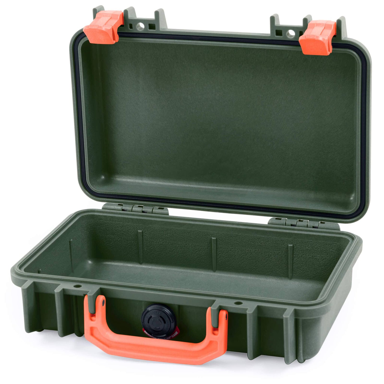 Pelican 1170 Case - OD Green & Orange