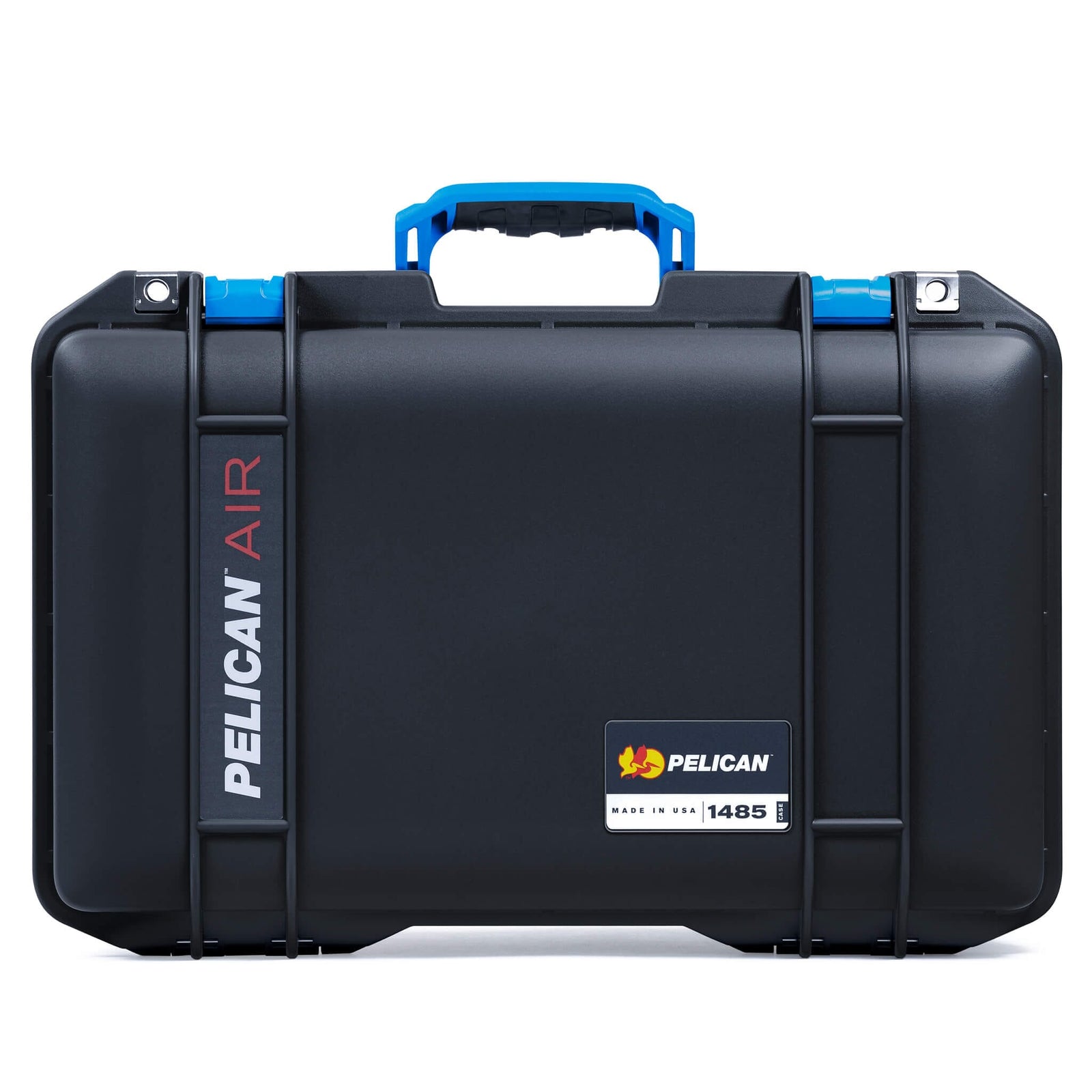 Pelican 1485 Air Case, Black with Blue Latches ColorCase