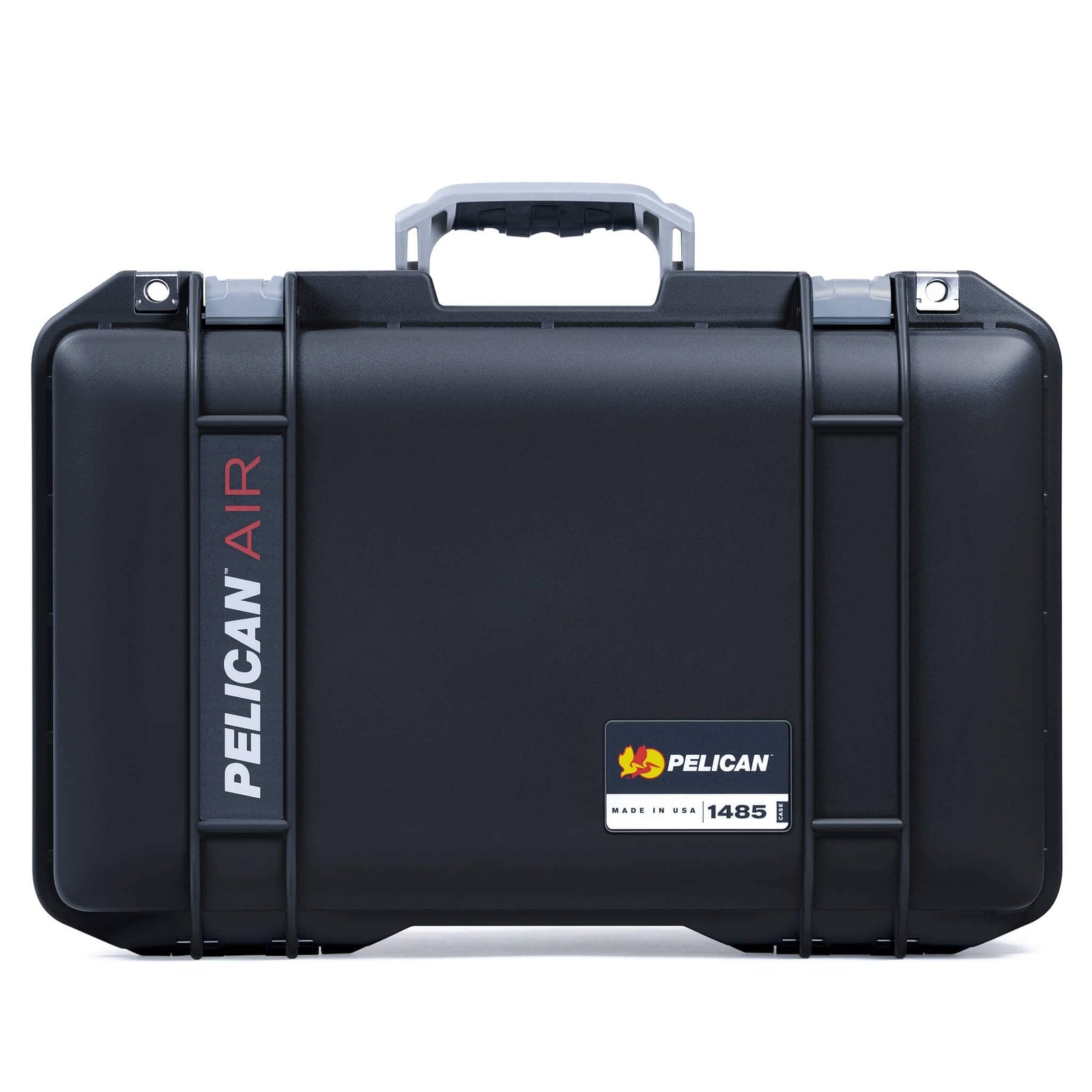 Pelican 1485 Air Case, Black with Silver Latches ColorCase