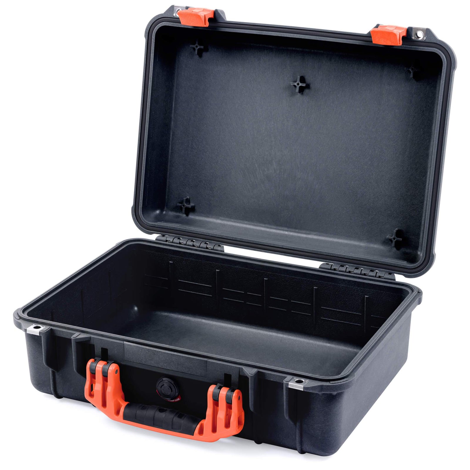 Pelican 1500 Case - Black & Orange