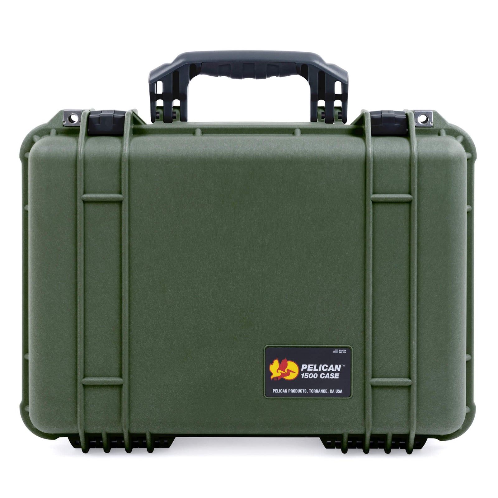 Pelican 1500 Case - OD Green & Black