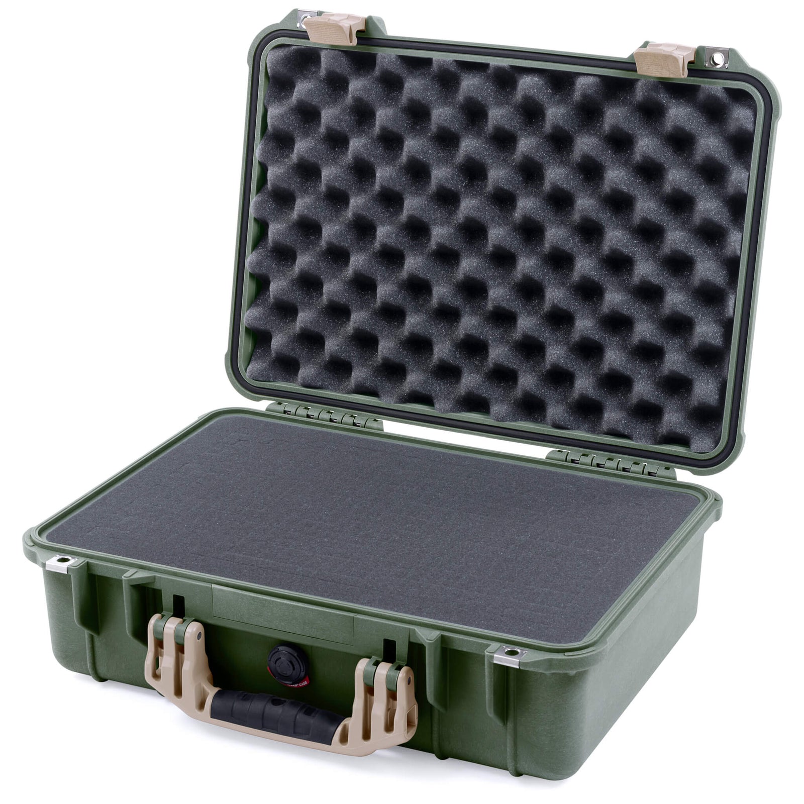 Pelican 1500 Case - OD Green & Desert Tan