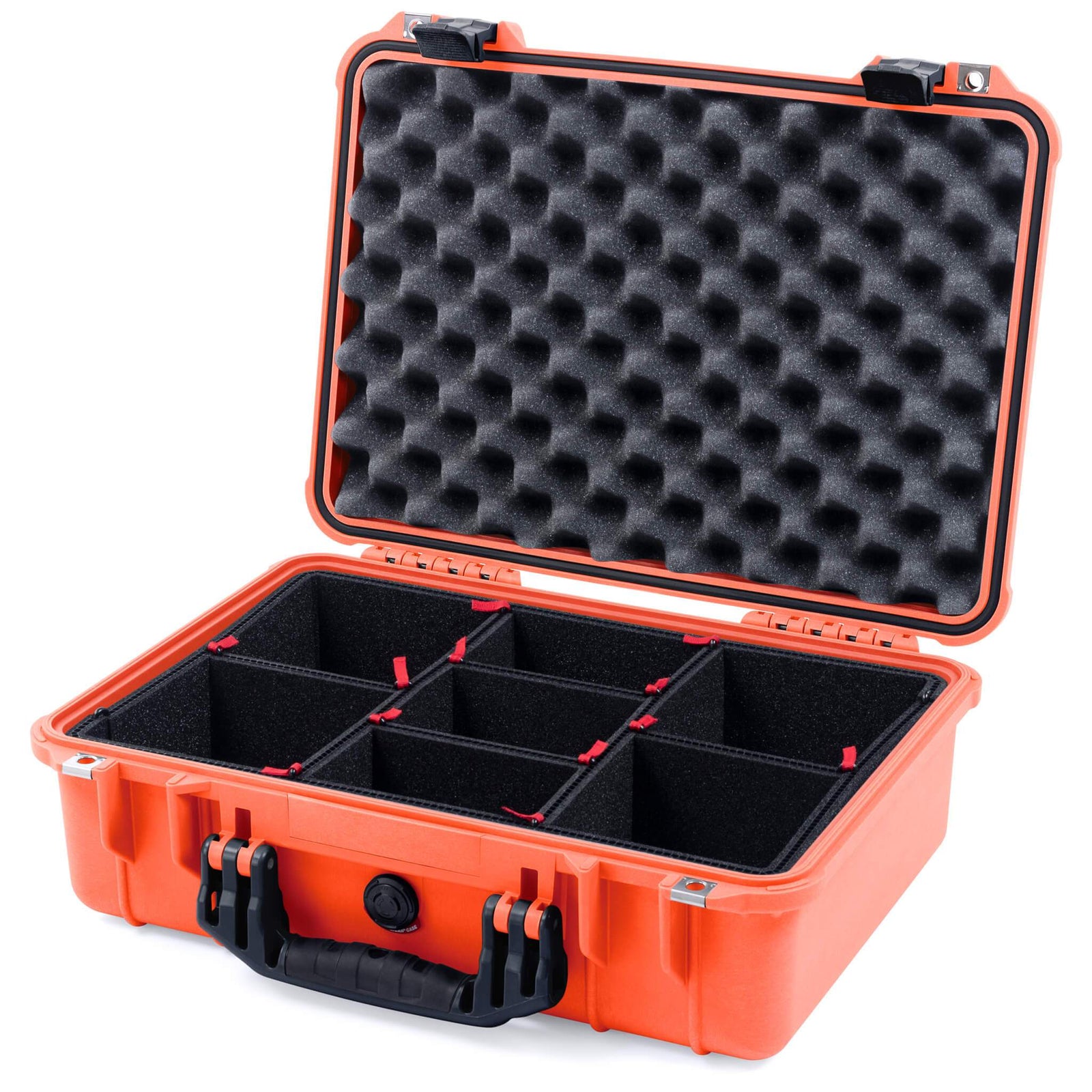 Pelican 1500 Case - Orange & Black