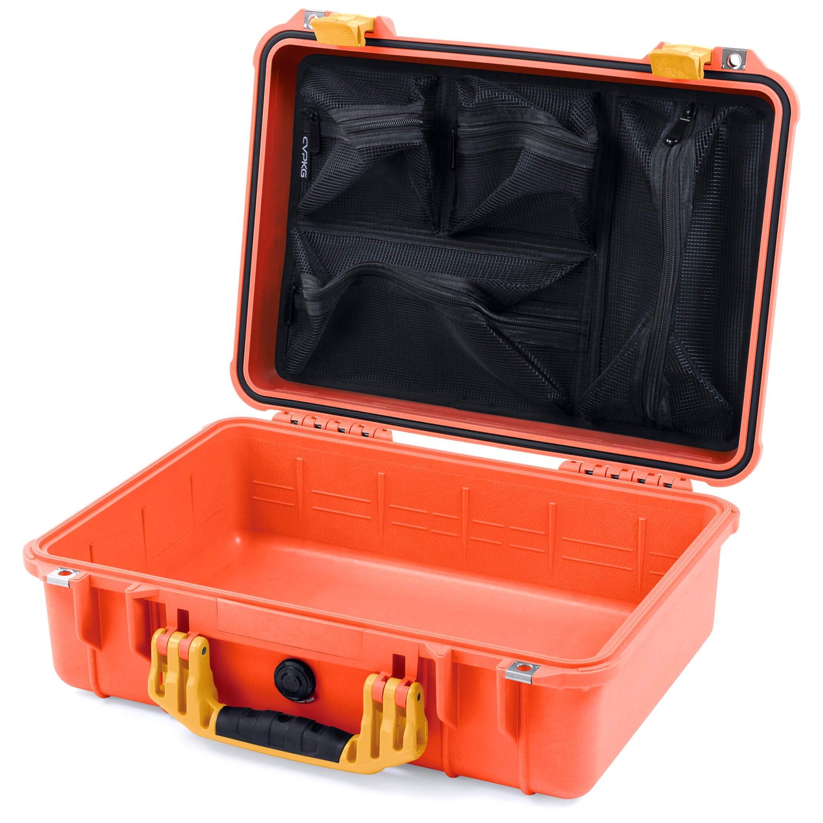 Pelican 1500 Case - Orange & Yellow