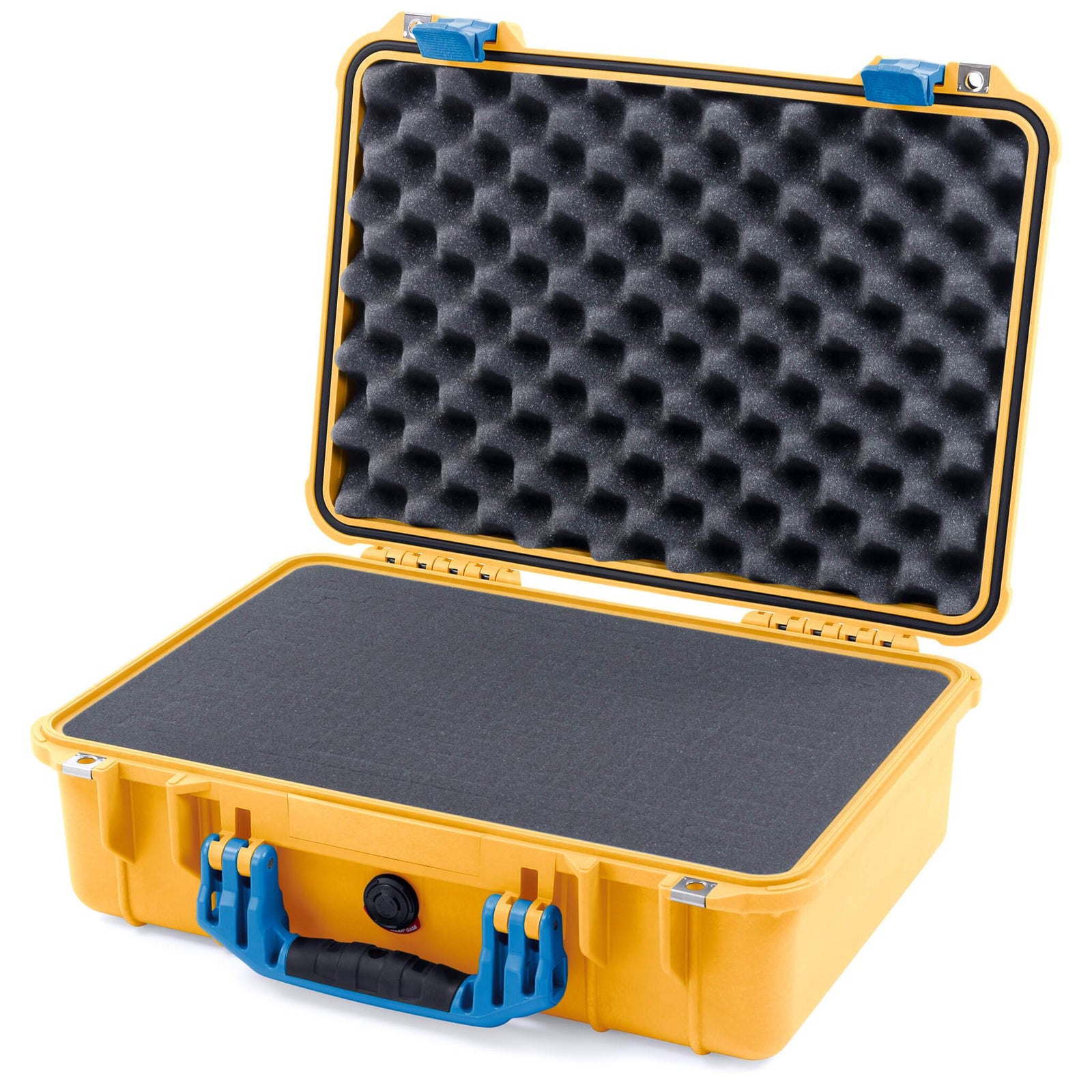 Pelican 1500 Case - Yellow & Blue
