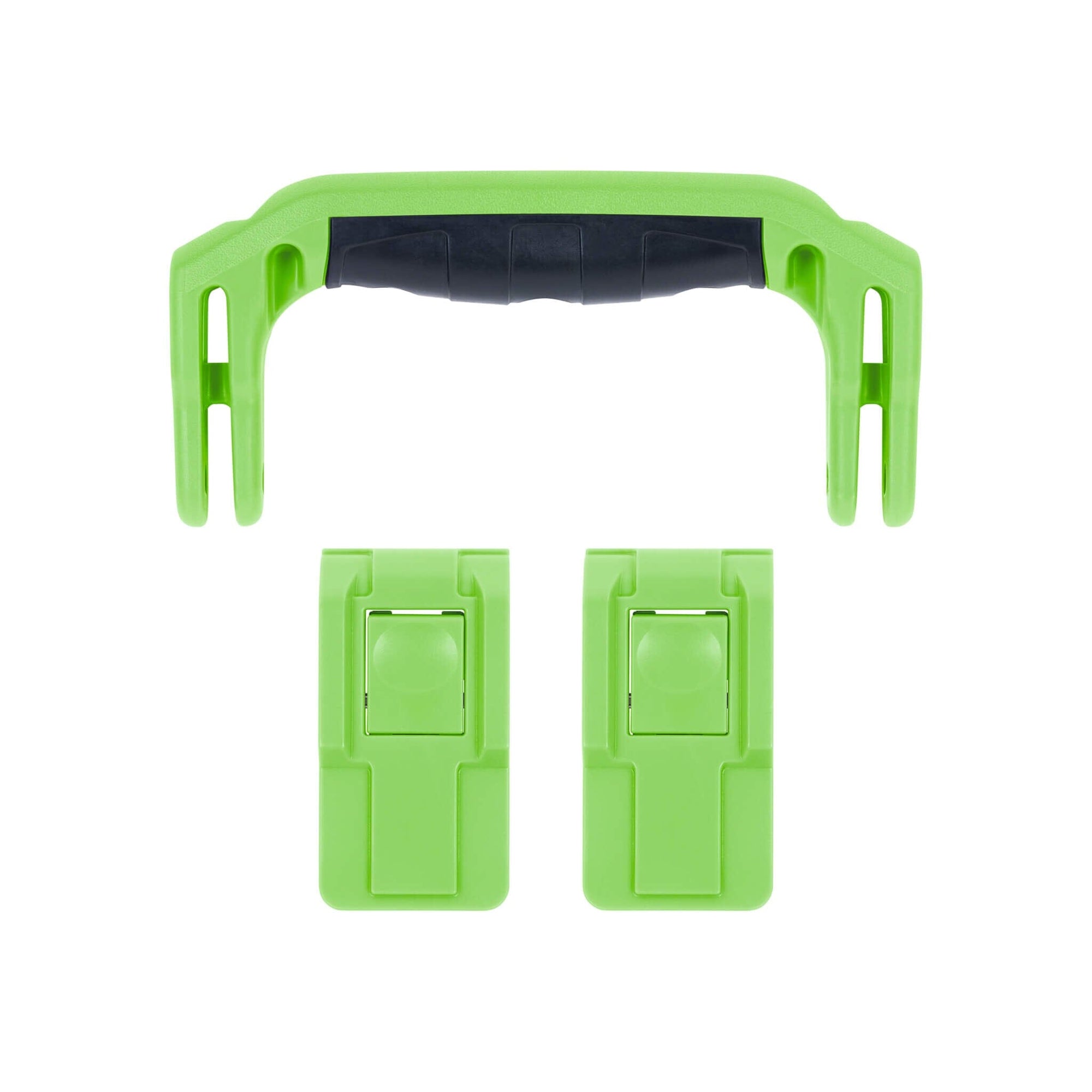 Pelican 1506 Air Replacement Handle & Latches, Lime Green (Set of 1 Handle, 2 Latches) ColorCase 