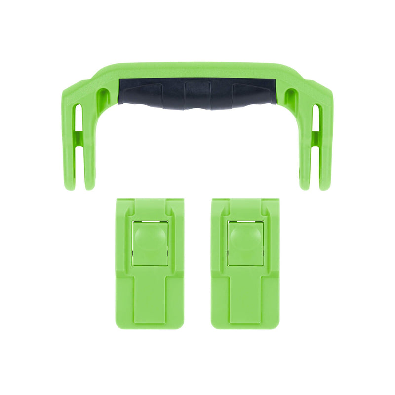 Pelican 1506 Air Replacement Handle & Latches, Lime Green (Set of 1 Handle, 2 Latches) ColorCase 
