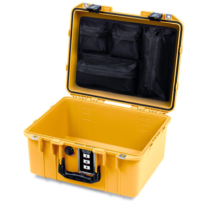 Pelican 1507 Air Case, Yellow with Black Handle & Latches ColorCase