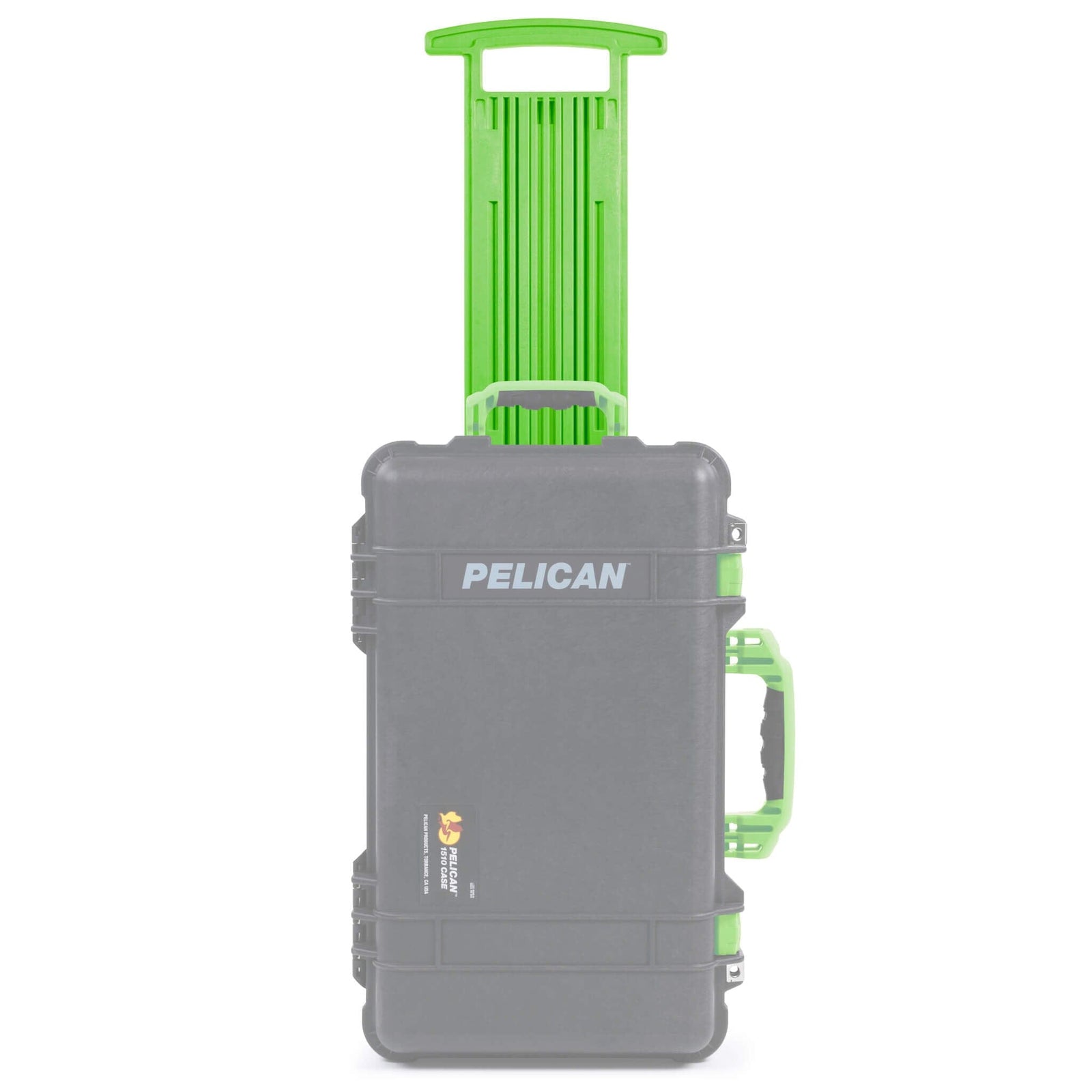 Pelican 1510 Replacement Trolley & Wheel Housing Assembly, Lime Green ColorCase