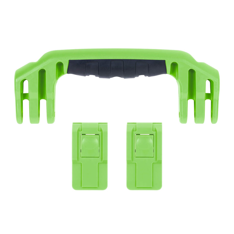 Pelican 1525 Air Replacement Handle & Latches, Lime Green (Set of 1 Handle, 2 Latches) ColorCase 