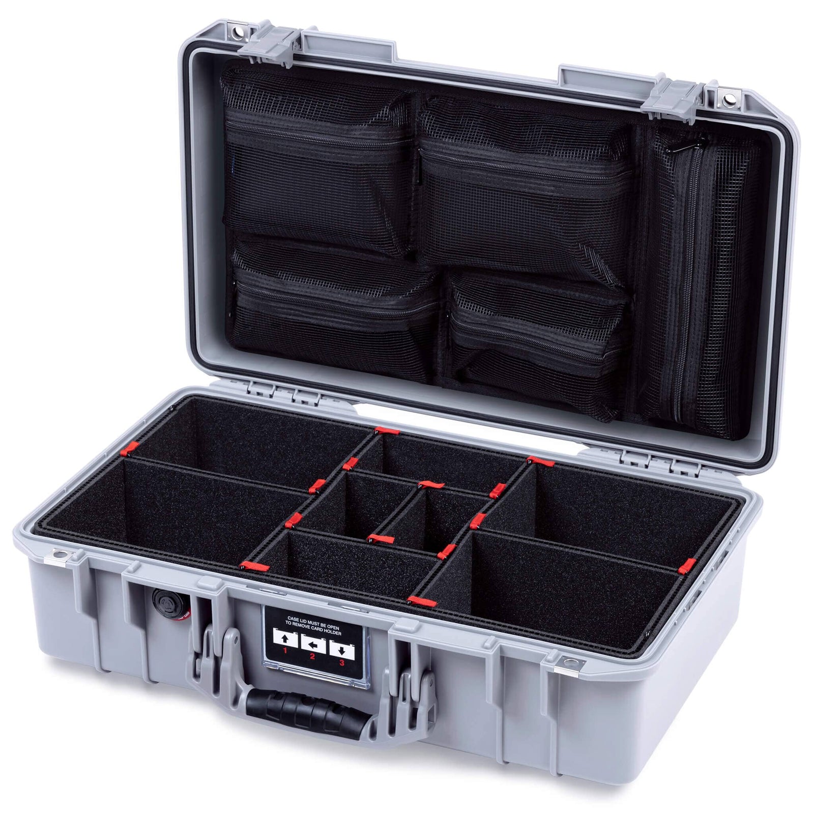 Pelican 1525 Air Case, Silver ColorCase