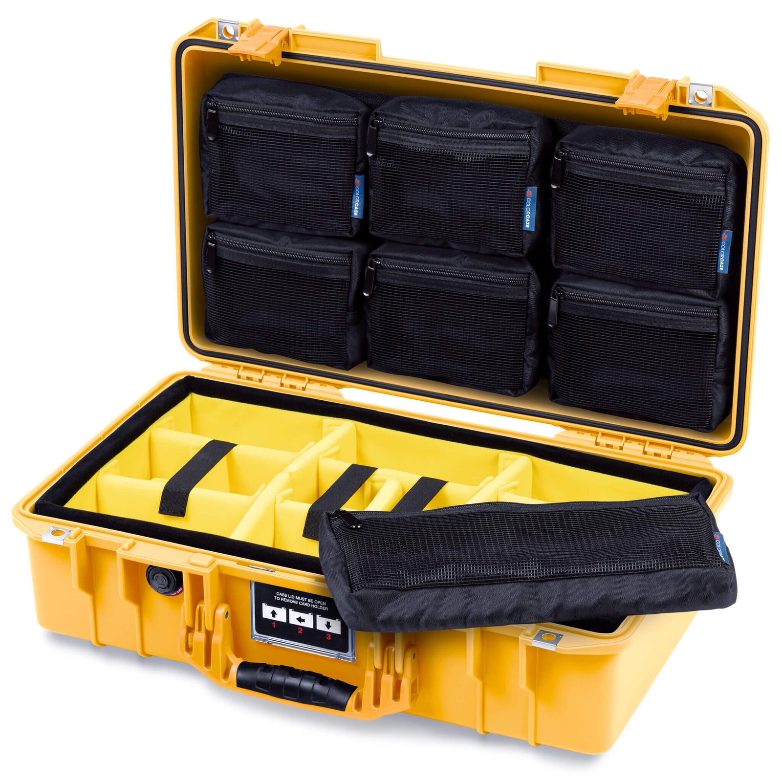 Pelican 1525 Air Case, Yellow ColorCase