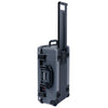 Pelican 1535 Air Case, Charcoal with Black Handles, Push-Button Latches & Trolley ColorCase