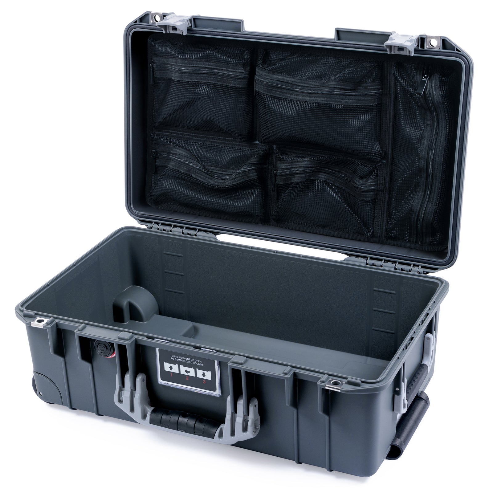 Pelican 1535 Air Carry-on Case - Charcoal & Silver