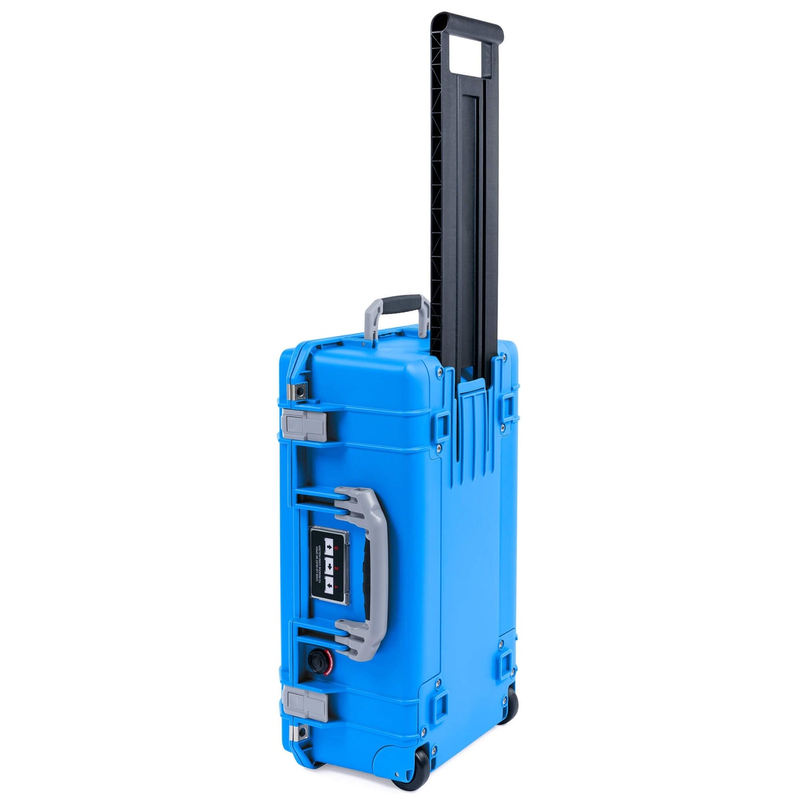 Pelican 1535 Air Case, Electric Blue with Silver Handles & Latches ColorCase