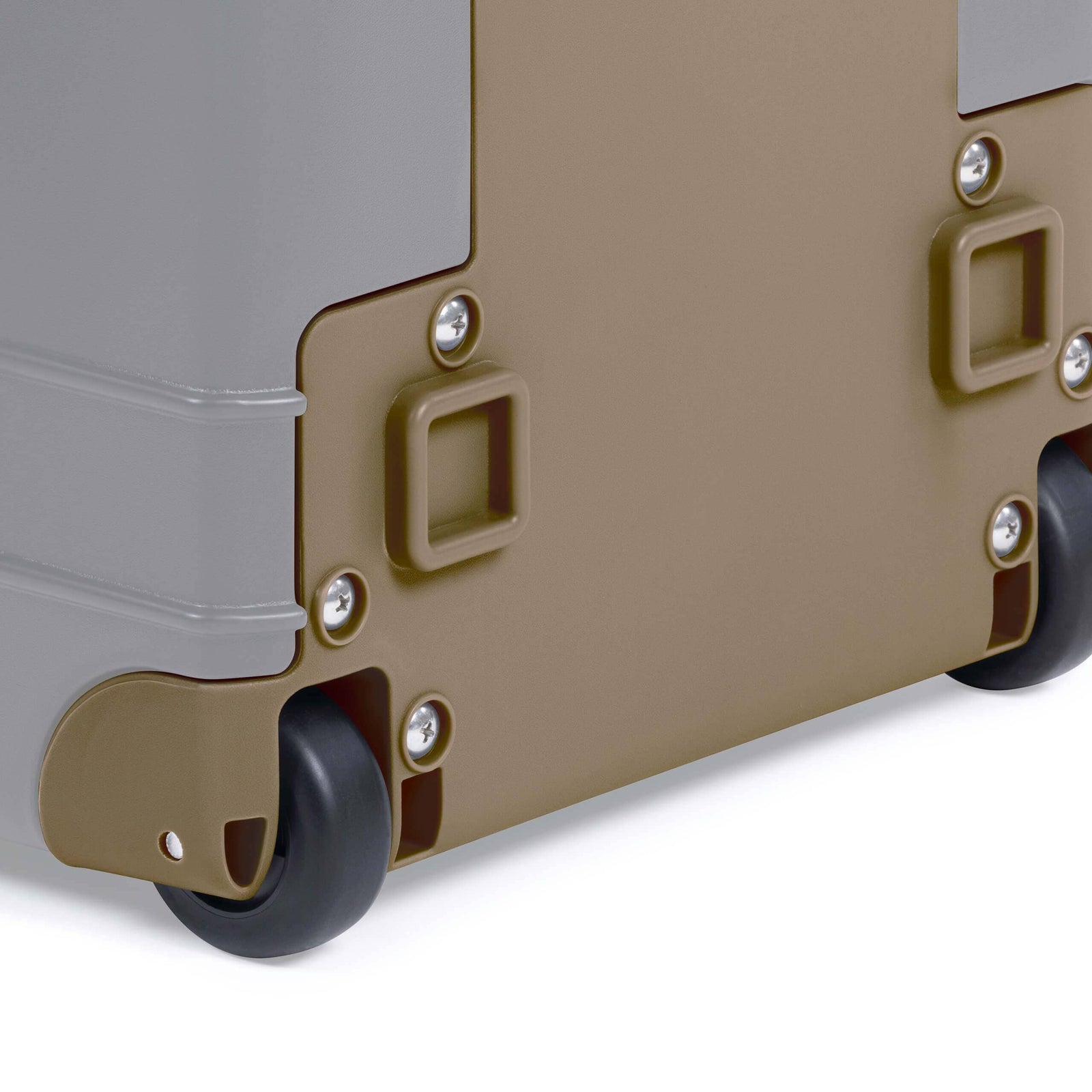 Pelican 1535 Air Replacement Trolley & Wheel Assembly, Dark Desert Dirt ColorCase