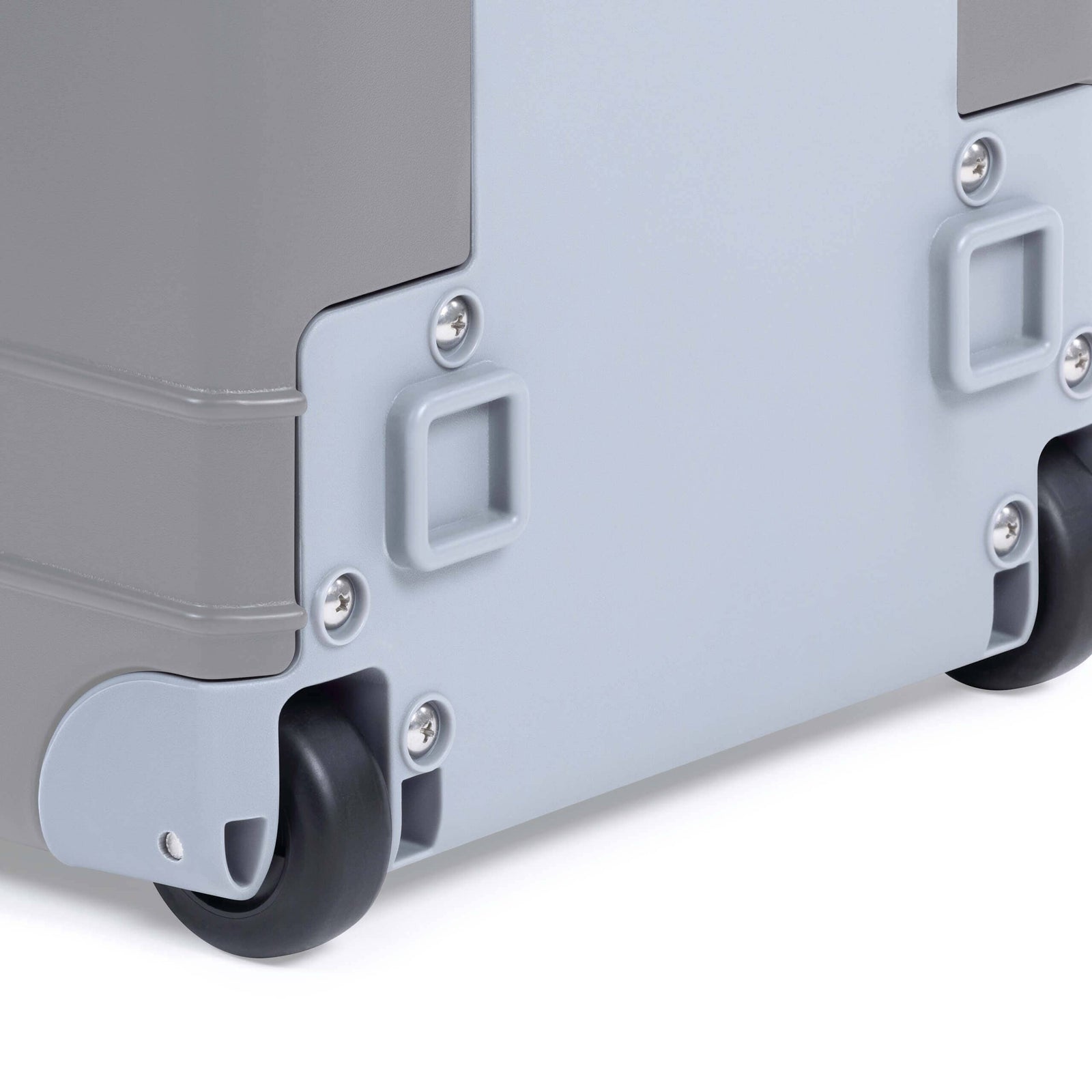 Pelican 1535 Air Replacement Trolley & Wheel Assembly, Silver ColorCase