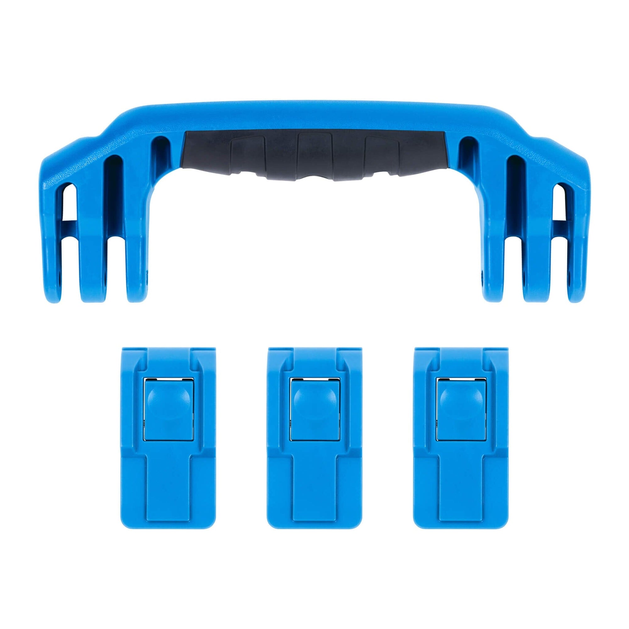 Pelican 1555 Air Replacement Handle & Latches, Blue (Set of 1 Handle, 3 Latches) ColorCase 
