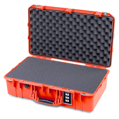 Pelican 1555 Air Case, Orange Pick & Pluck Foam with Convolute Lid Foam ColorCase 015550-0101-150-151