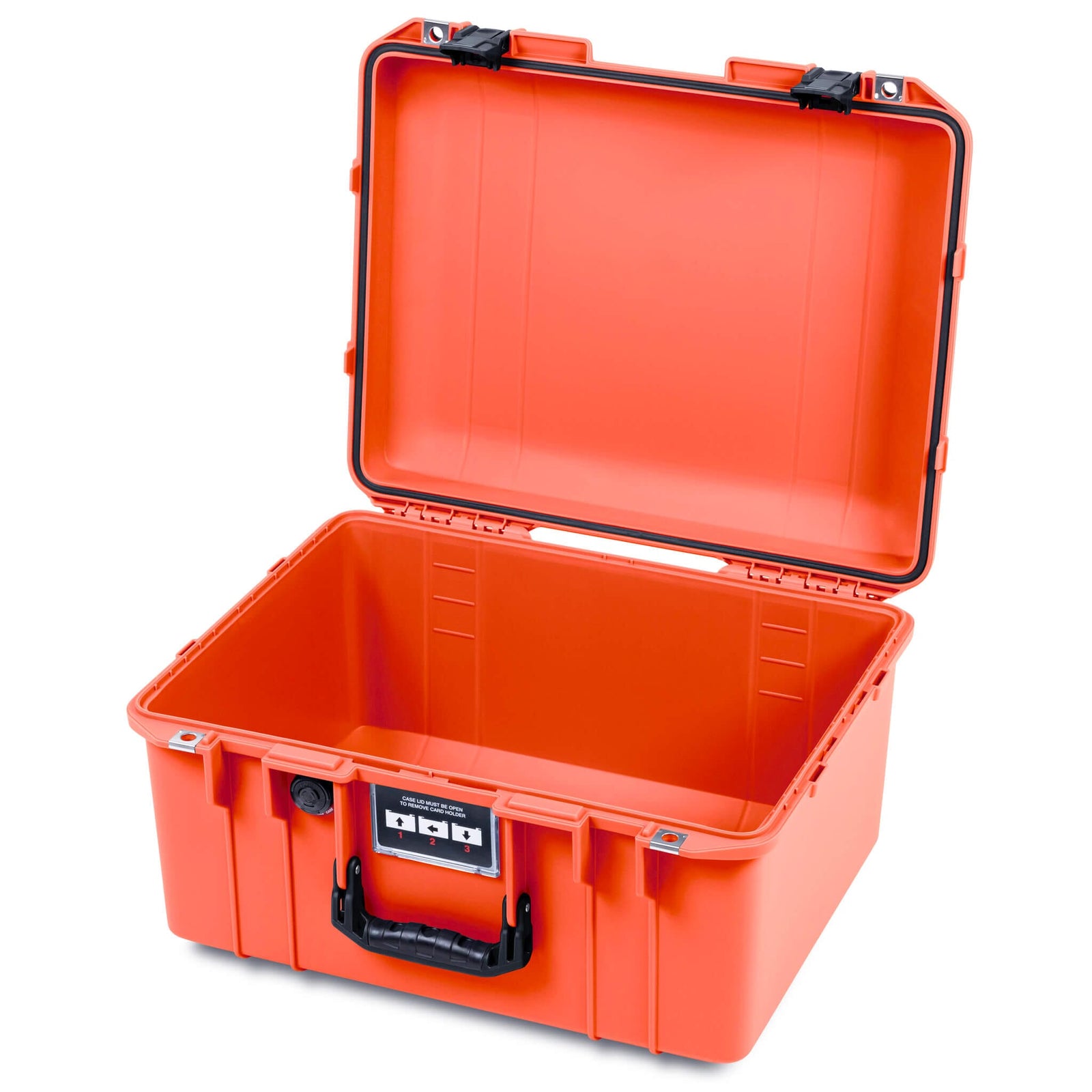 Pelican 1557 Air Case, Orange with Black Handle & Latches ColorCase