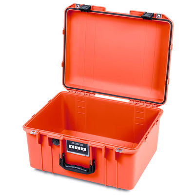 Pelican 1557 Air Case, Orange with Black Handle & Latches ColorCase
