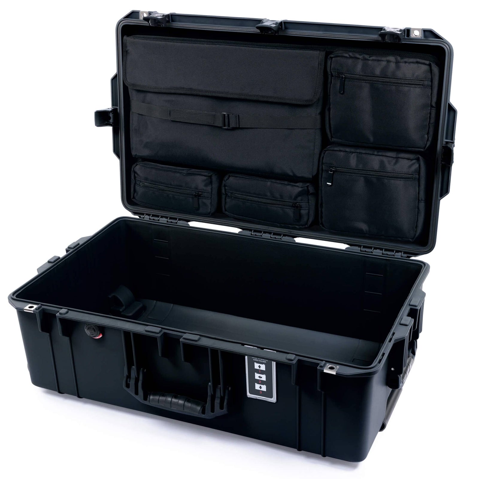 Pelican 1595 Air Case - Black & Black TSA Latches