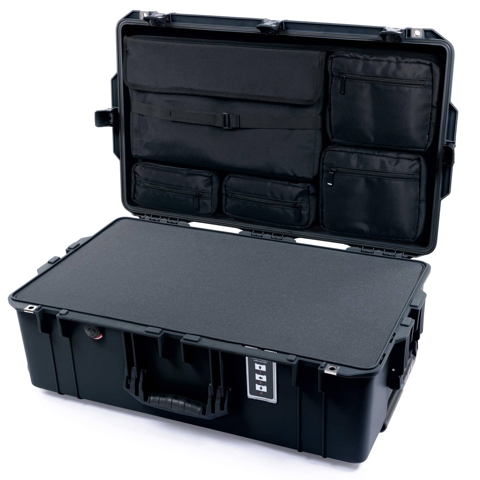 Pelican 1595 Air Case - Black & Black TSA Latches