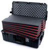 Pelican 1595 Air Case, Black Custom Tool Kit (6 Foam Inserts with Convoluted Lid Foam) ColorCase 015950-0060-110-110