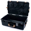 Pelican 1595 Air Case, Black with Desert Tan Handles & Latches Mesh Lid Organizer Only ColorCase 015950-0100-110-311