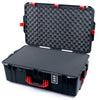 Pelican 1595 Air Case, Black with Red Handles & Push-Button Latches Pick & Pluck Foam with Convoluted Lid Foam ColorCase 015950-0001-110-321