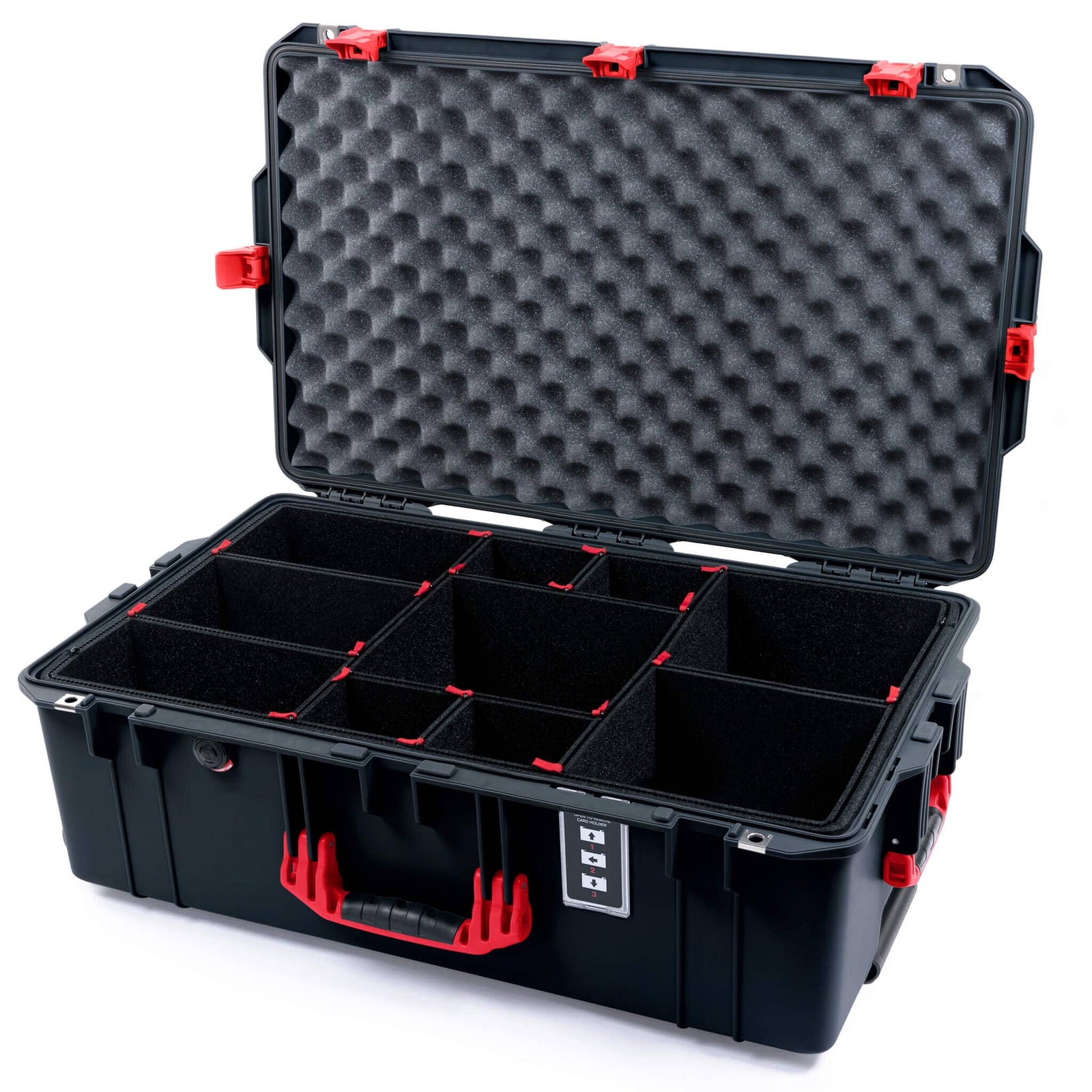 Pelican 1595 Air Case - Black & Red