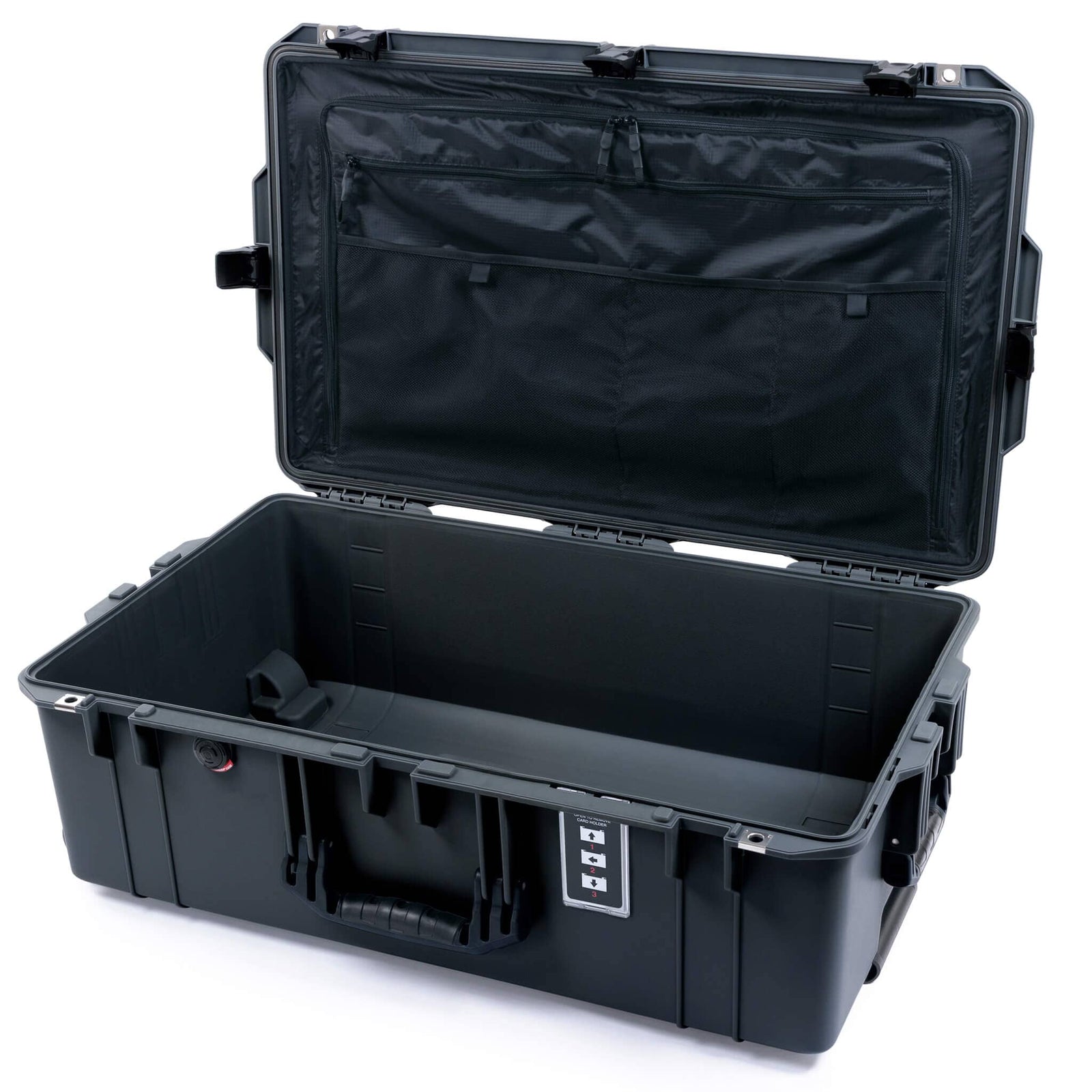 Pelican 1595 Air Case - Charcoal & Black - TRVL Lid Organizer Only