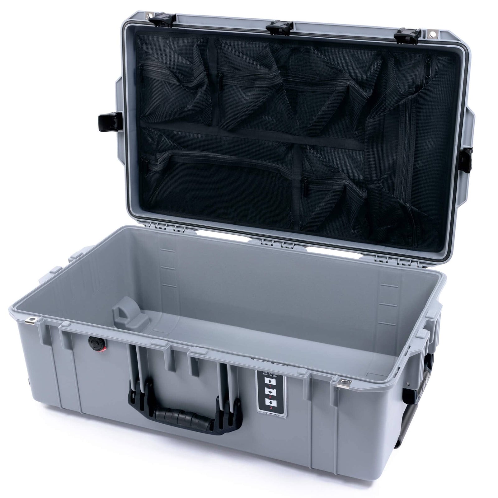 Pelican 1595 Air Case - Silver & Black