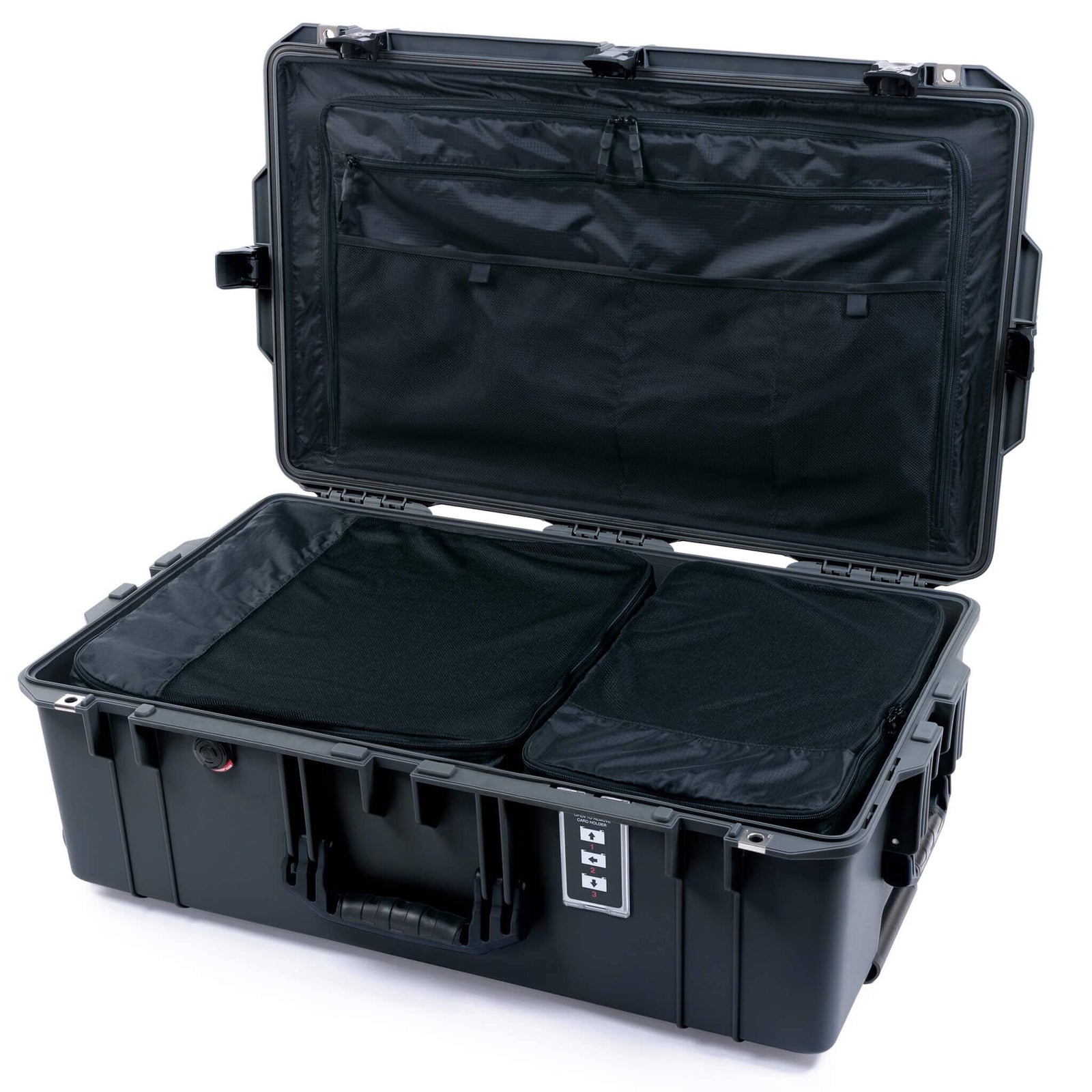 Pelican 1595TRVL Air Travel Case, Charcoal with TSA Locking Latches ColorCase