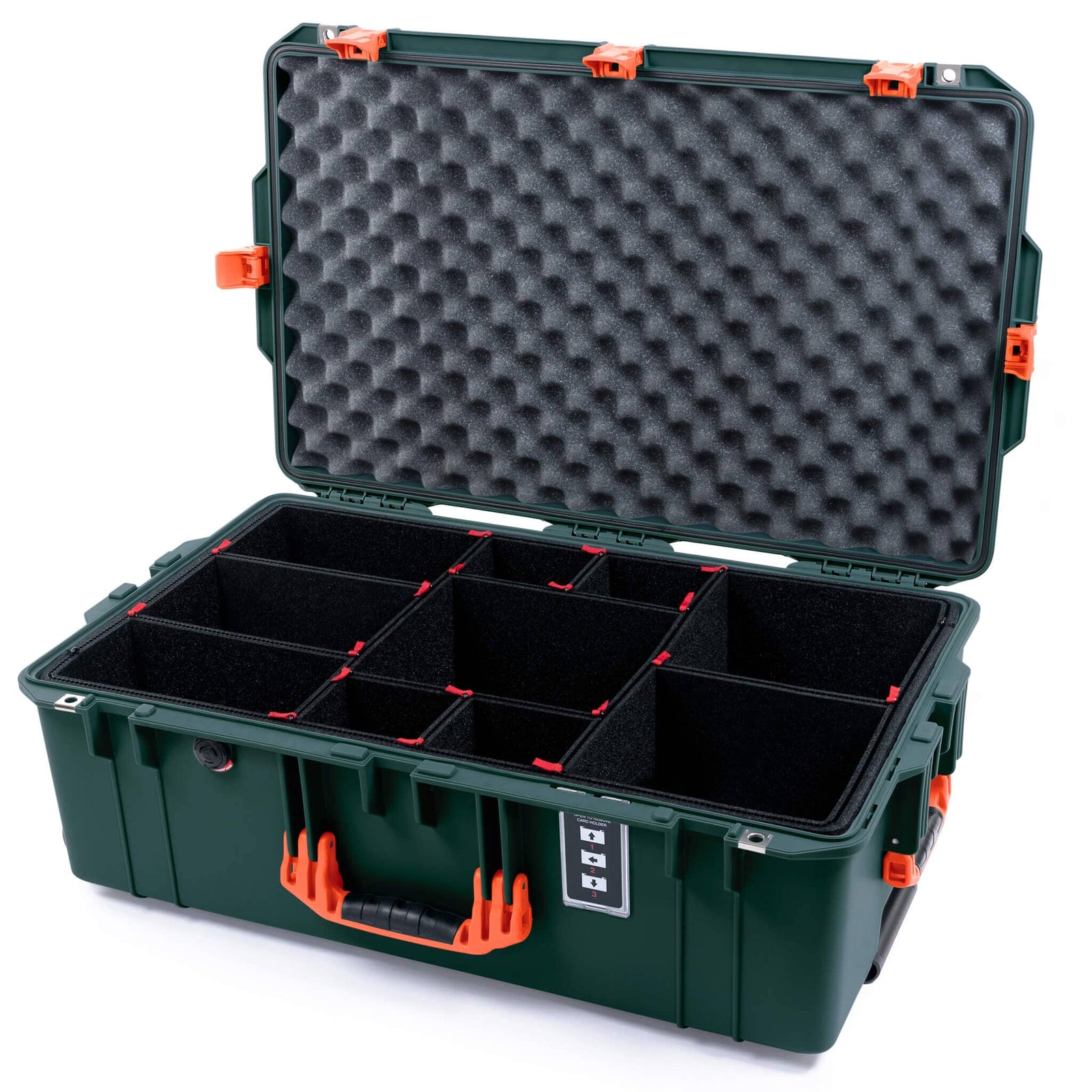 Pelican 1595 Air Case - Trekking Green & Orange