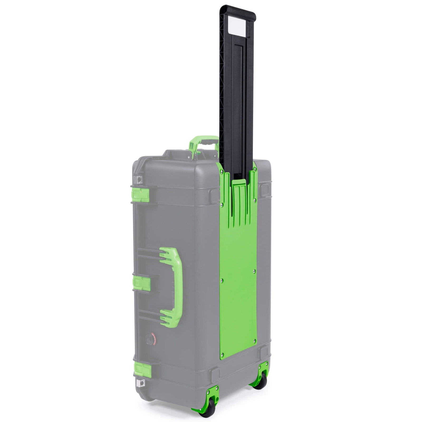 Pelican 1595 Air Replacement Trolley & Wheel Assembly, Lime Green ColorCase