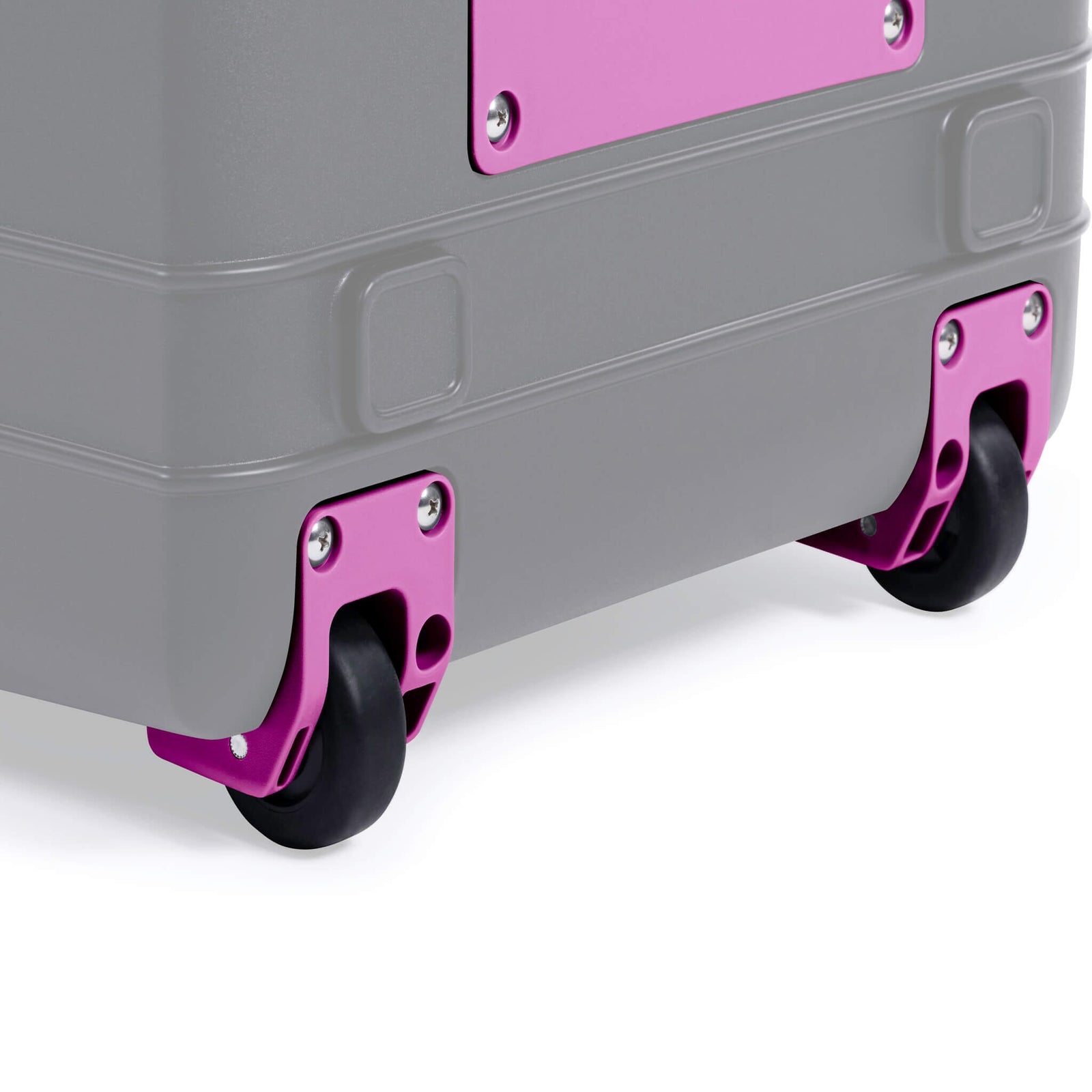 Pelican 1595 Air Replacement Trolley & Wheel Assembly, Magenta ColorCase
