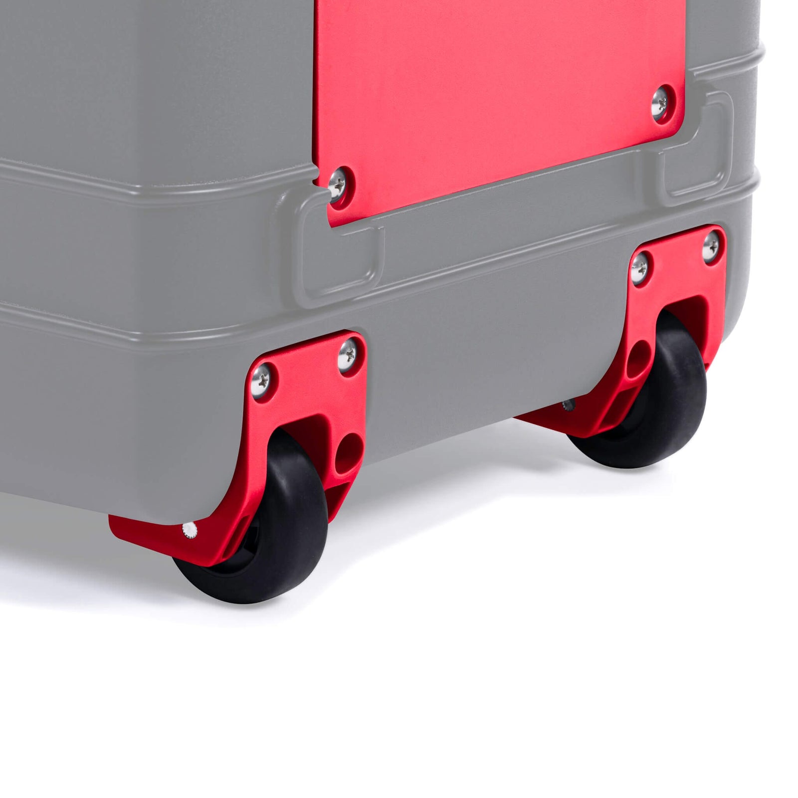 Pelican 1606 Air Replacement Trolley & Wheel Assembly, Red ColorCase